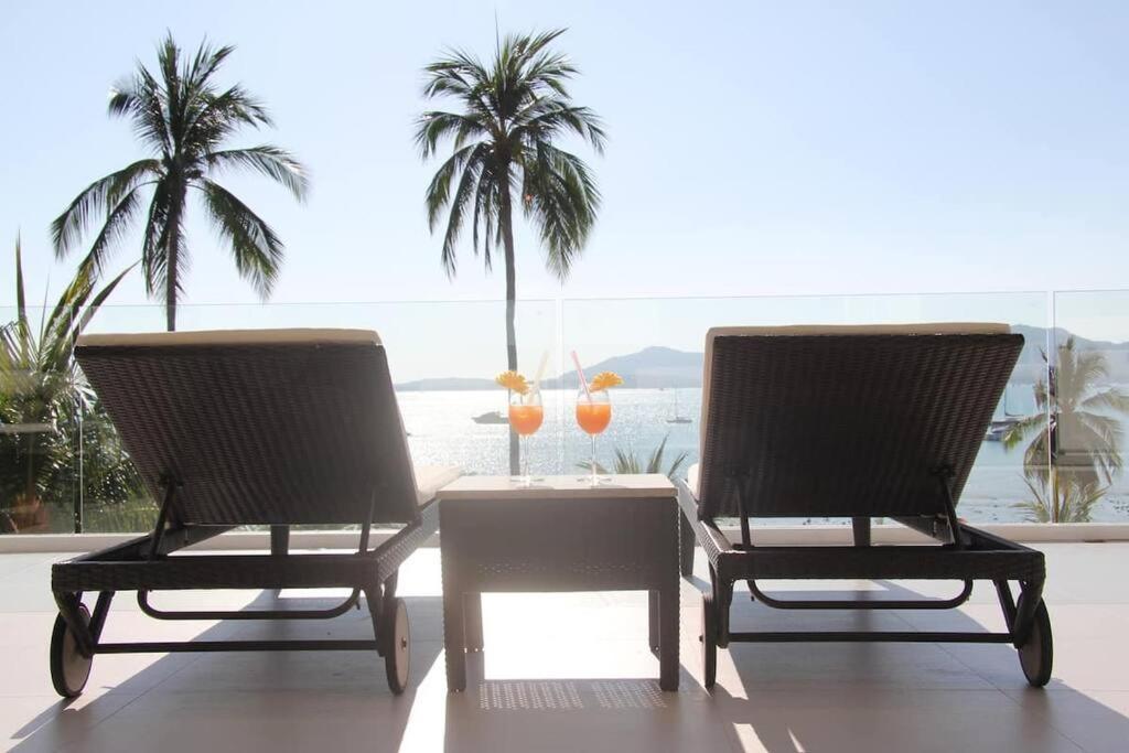 Villa Nirvana - Beachfront Tropical Chic 4Br Haven In Cape Panwa, Phuket Ban Makham Extérieur photo